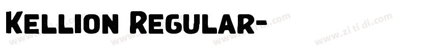 Kellion Regular字体转换 Kellion Regular字体转换
